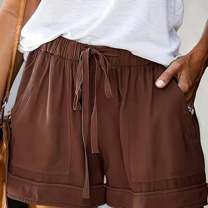 Shorts Holgados con Cordón Ajustable