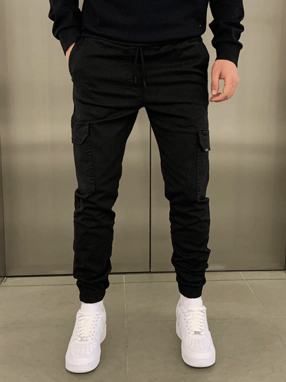 Pantalón Jogger Cargo Confort - Negro