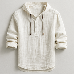 Rex Hooded Linen Shirt