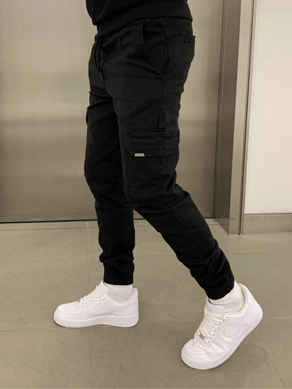 Pantalón Jogger Cargo Confort - Negro
