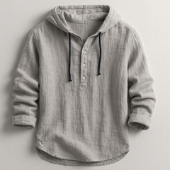 Rex Hooded Linen Shirt