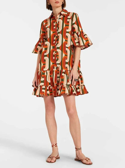 Minivestido elegante y atrevido con cintura caída