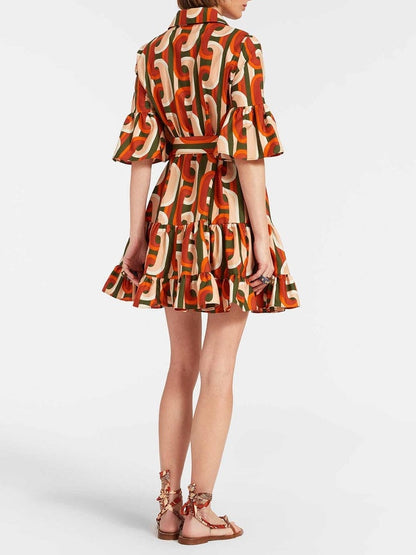 Minivestido elegante y atrevido con cintura caída