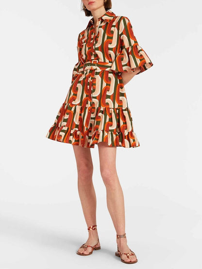Minivestido elegante y atrevido con cintura caída