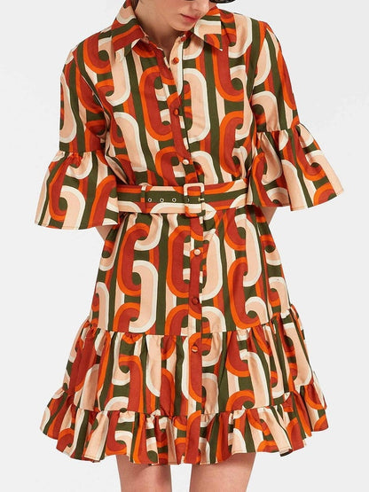 Minivestido elegante y atrevido con cintura caída