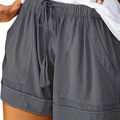 Shorts Holgados con Cordón Ajustable