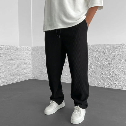 Pantalón de Punto Relax Fit 'Monaco'