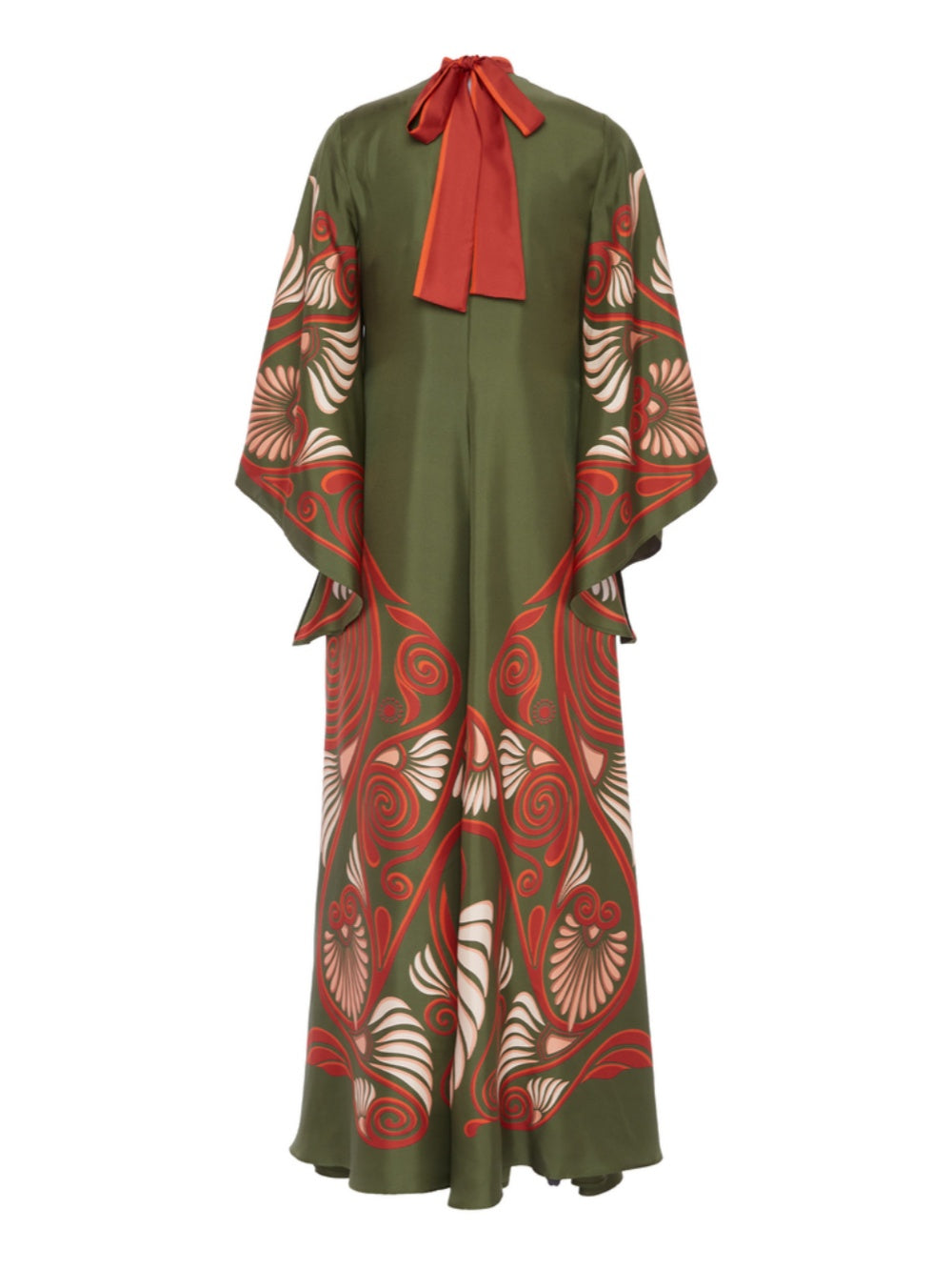Vestido largo con estampado deslumbrante Elegance