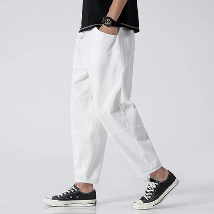 Pantalones cortos de lino Kyoto