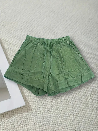 Shorts Holgados con Cordón Ajustable