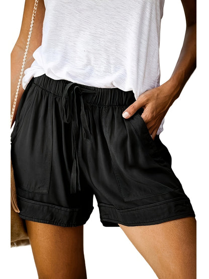 Shorts Holgados con Cordón Ajustable
