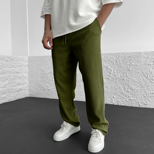 Pantalón de Punto Relax Fit 'Monaco'