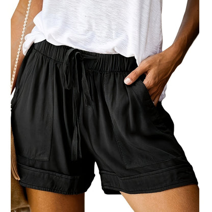 Shorts Holgados con Cordón Ajustable
