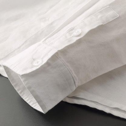 Sudadera de Lino Ligero con Capucha