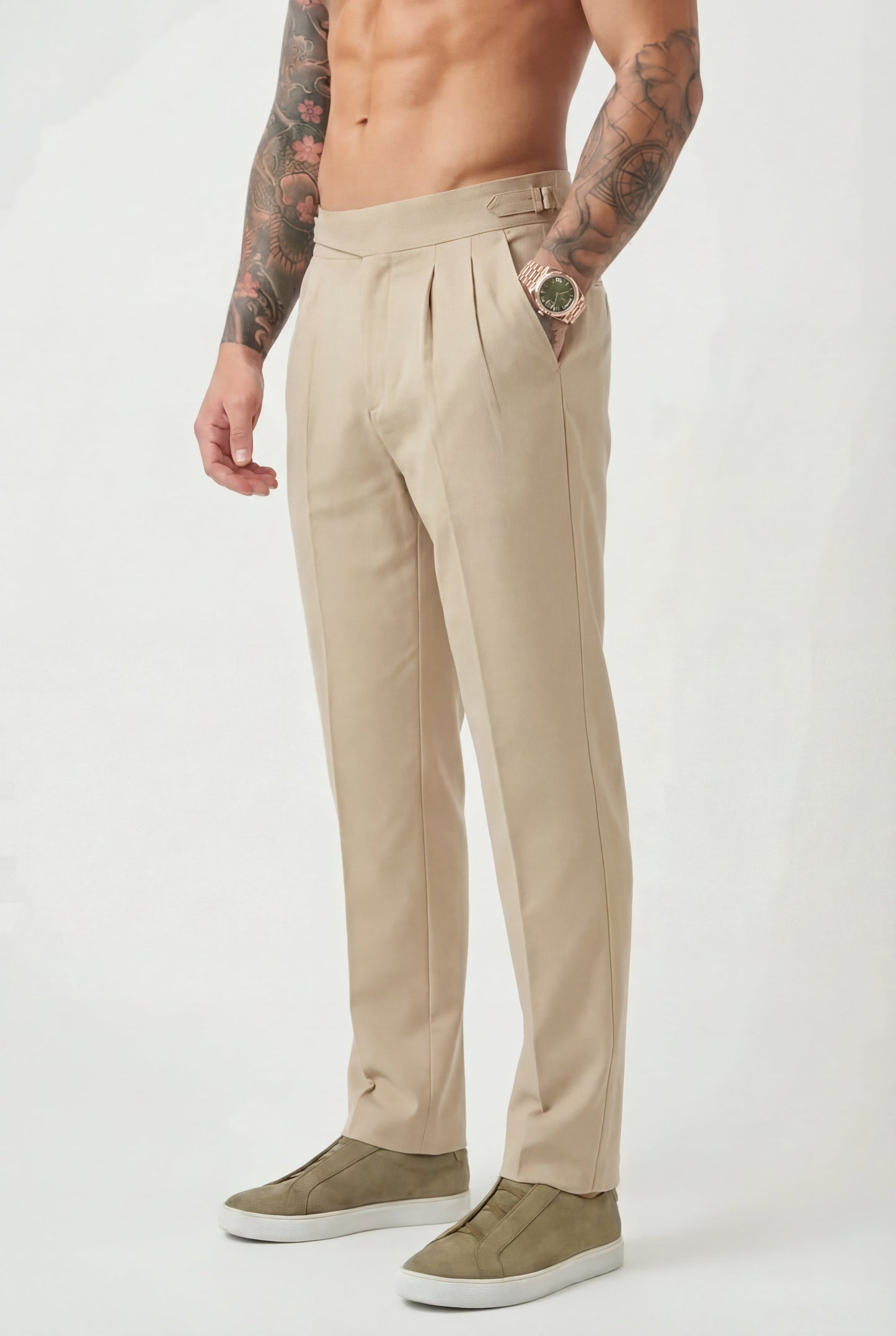 Pantalones Lockhart - Crema