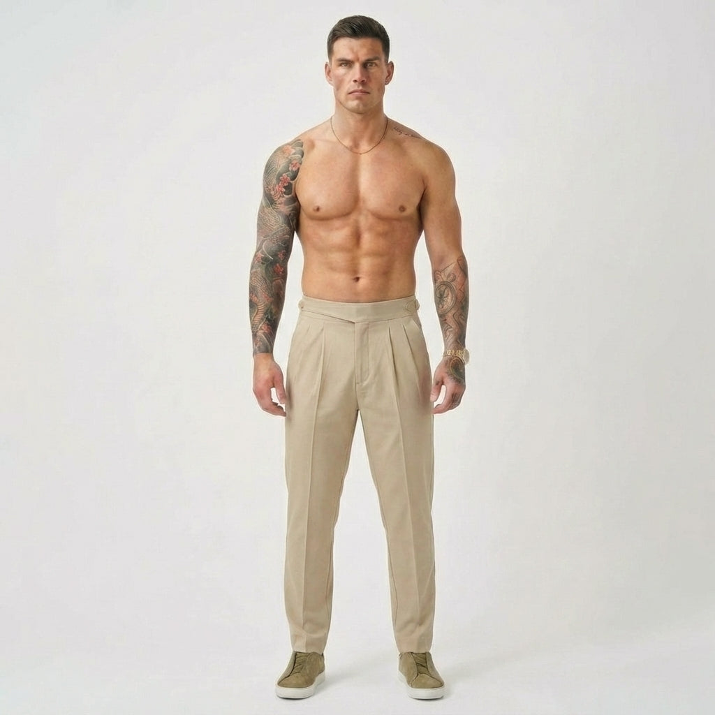 Pantalones Lockhart - Crema