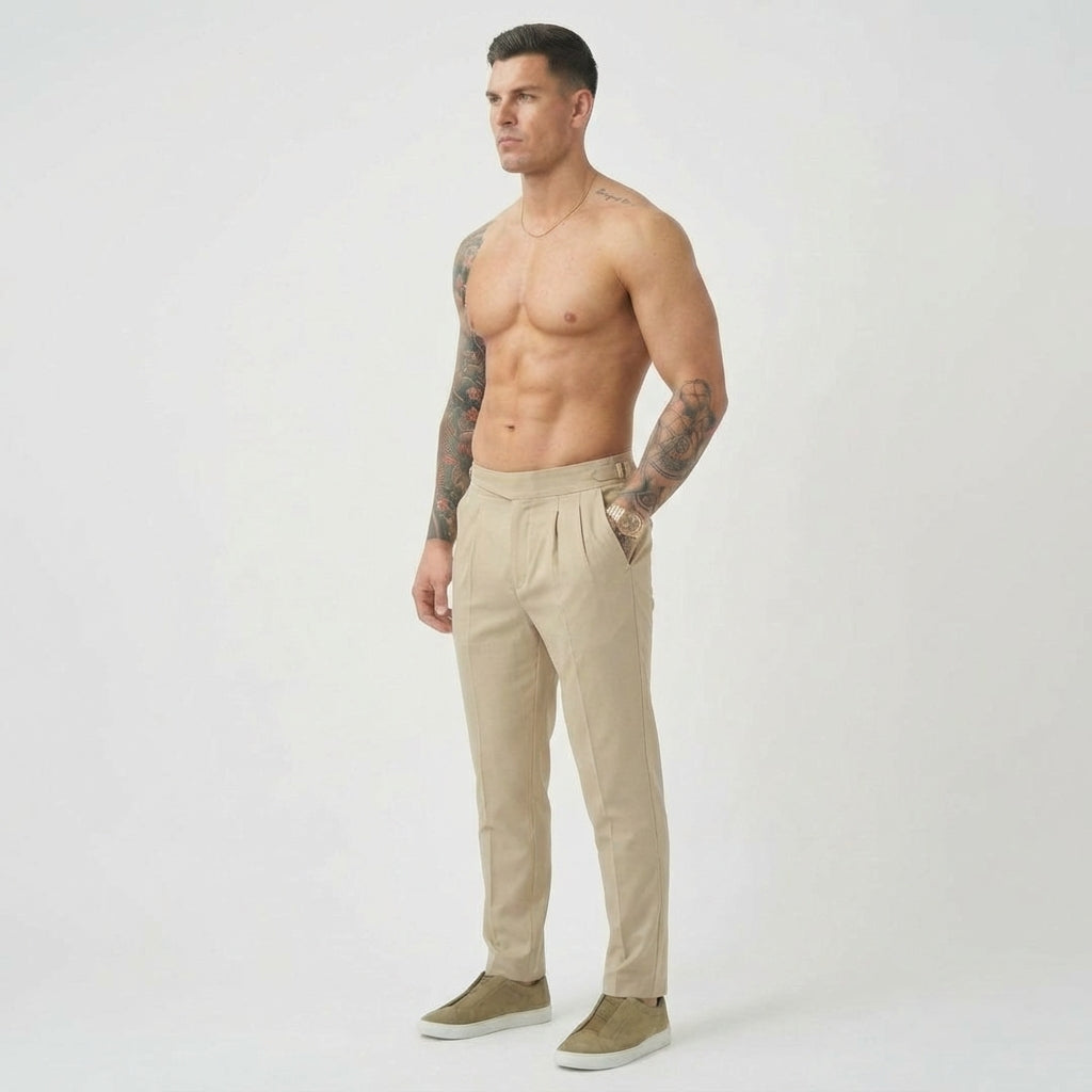 Pantalones Lockhart - Crema