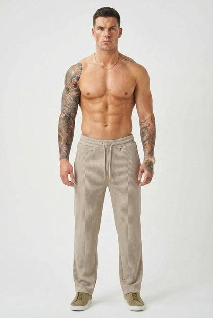 Pantalón de Punto Relax Fit 'Monaco'