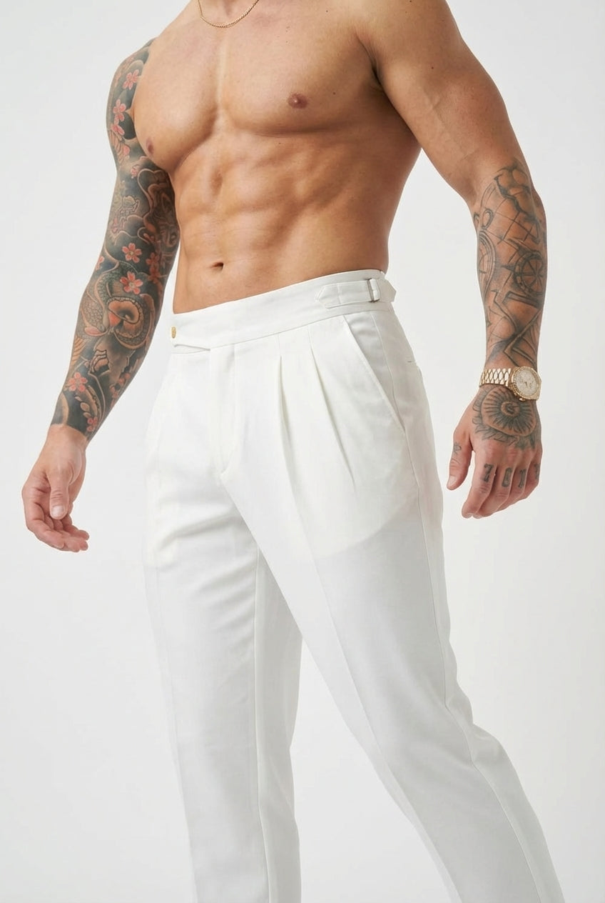 Pantalones Lockhart - Blanco