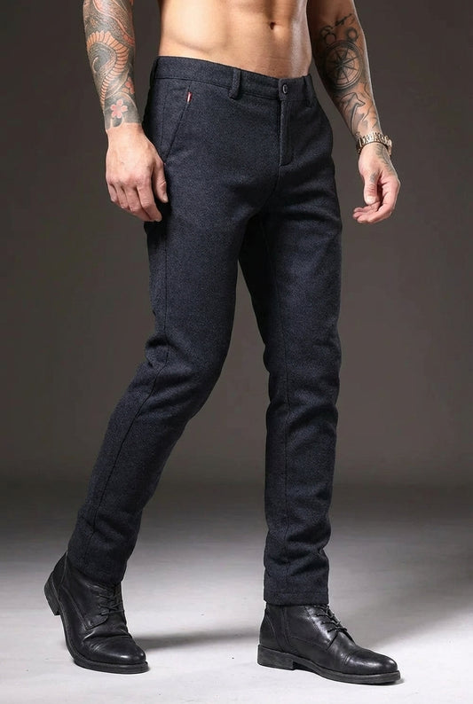 Pantalones Luca Slim Fit - Azul