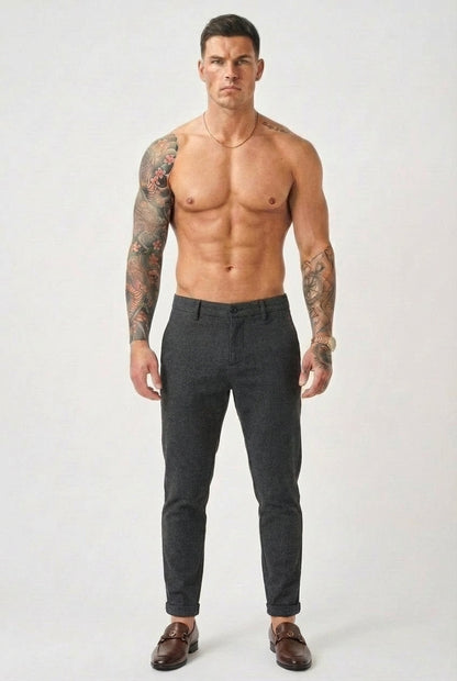 Pantalones Luca Slim Fit - Negro