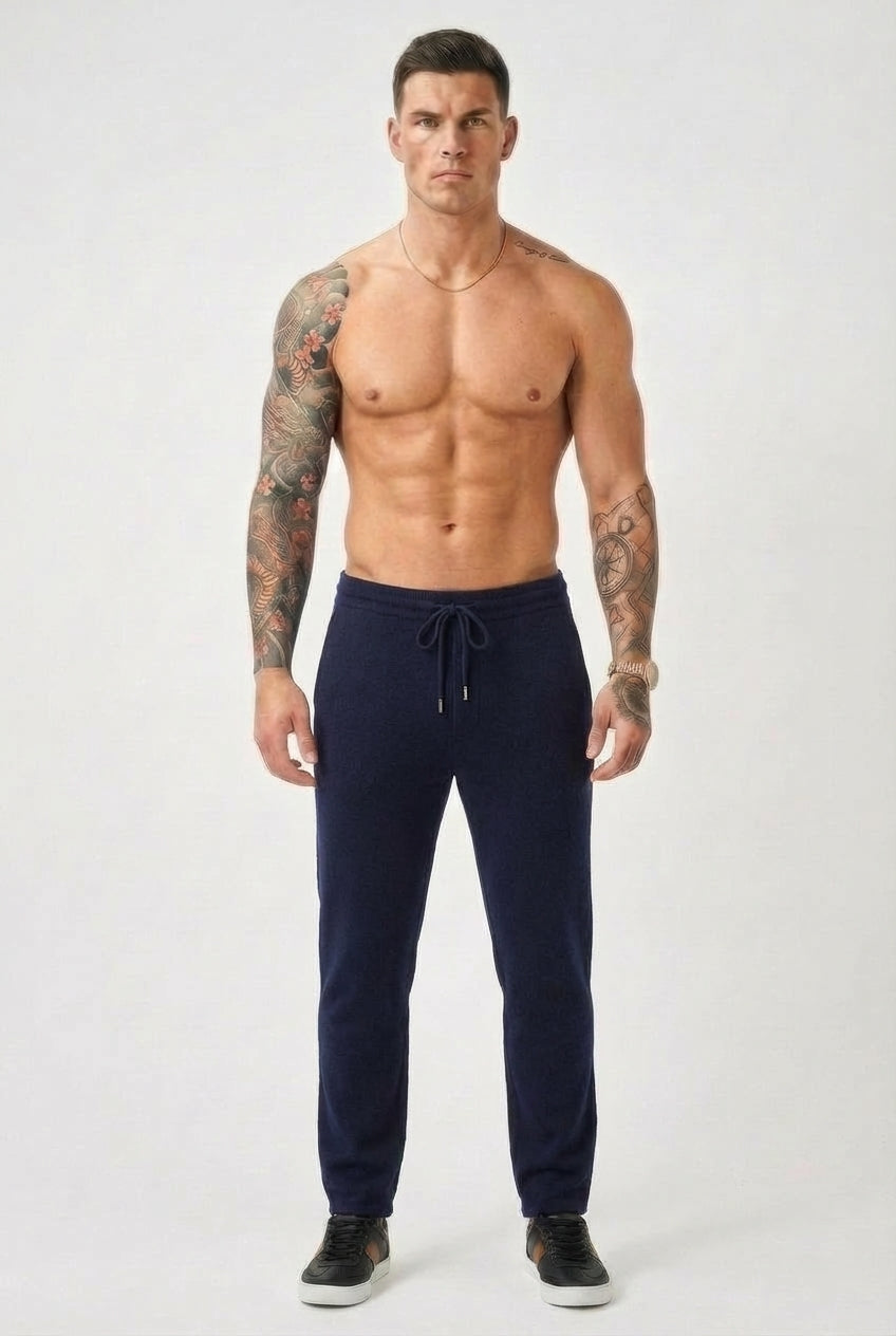 Pantalones Cloud Merino - Azul marino
