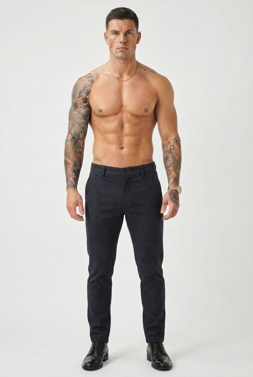 Pantalones Luca Slim Fit - Azul