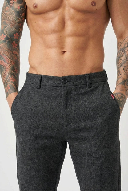 Pantalones Luca Slim Fit - Negro