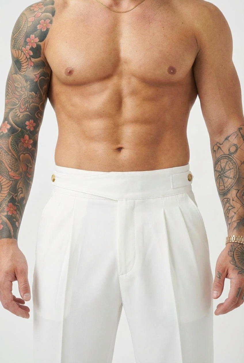 Pantalones Lockhart - Blanco