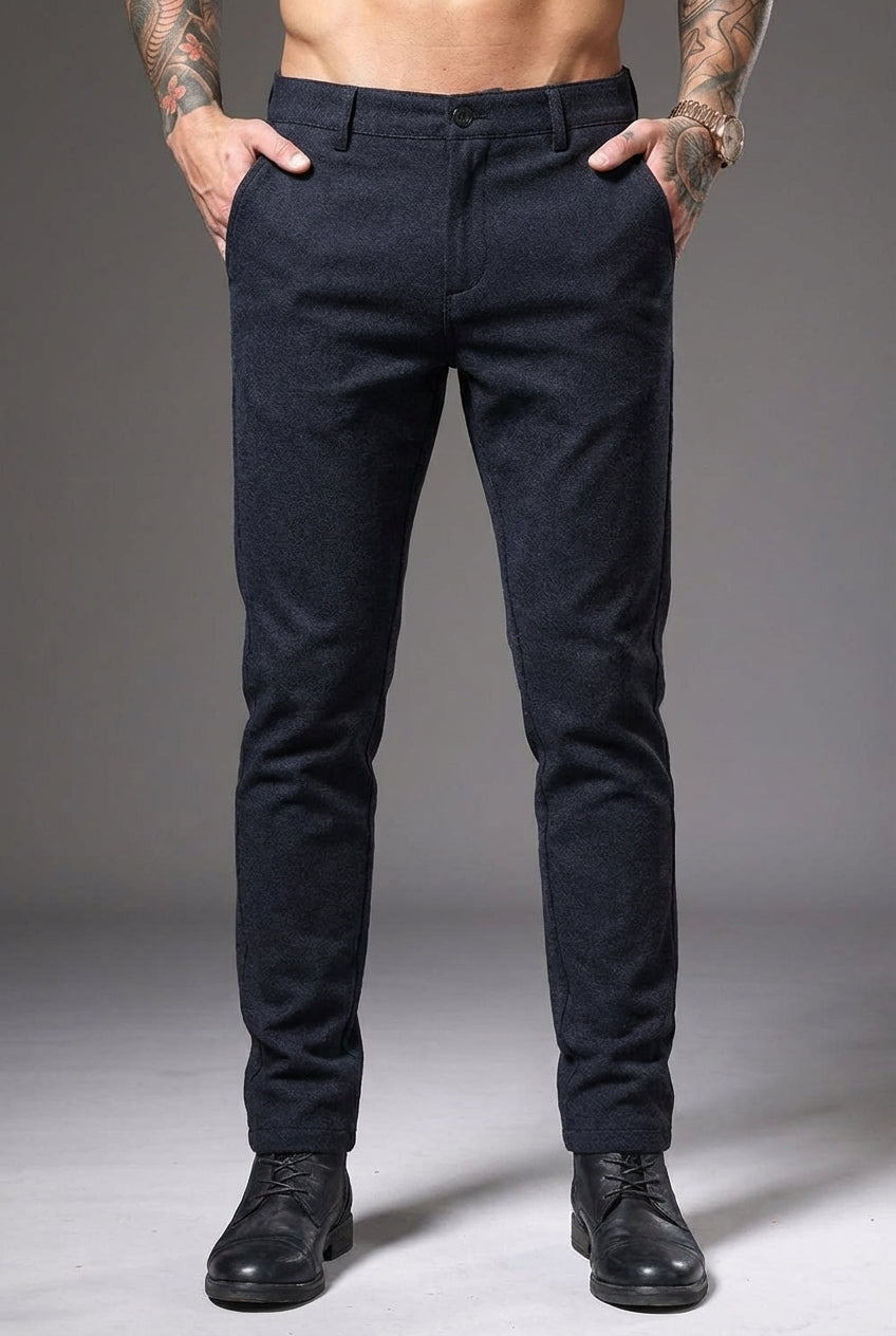 Pantalones Luca Slim Fit - Azul