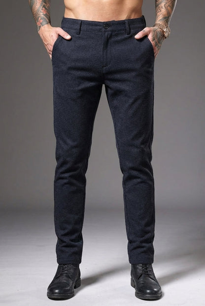 Pantalones Luca Slim Fit - Azul