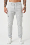 Pantalón Jogger Cargo Confort - Tono Piedra