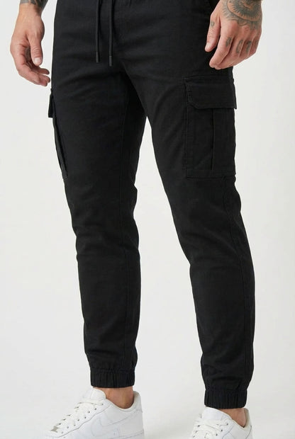 Pantalón Jogger Cargo Confort - Negro