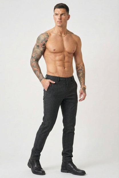 Pantalones Luca Slim Fit - Negro