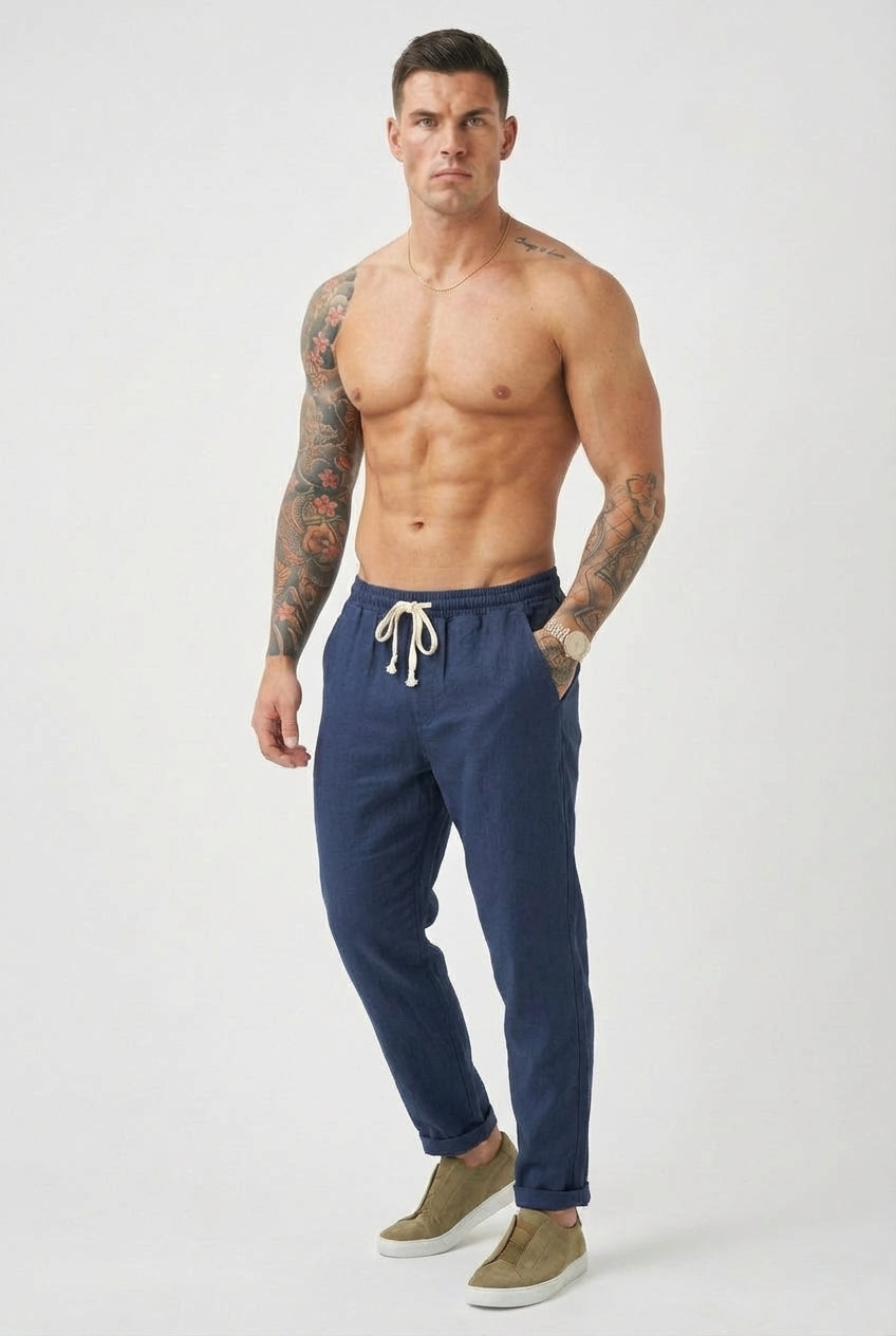 Pantalón Massimo De Lino