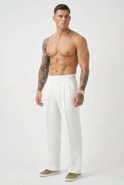 Pantalones Lockhart - Blanco