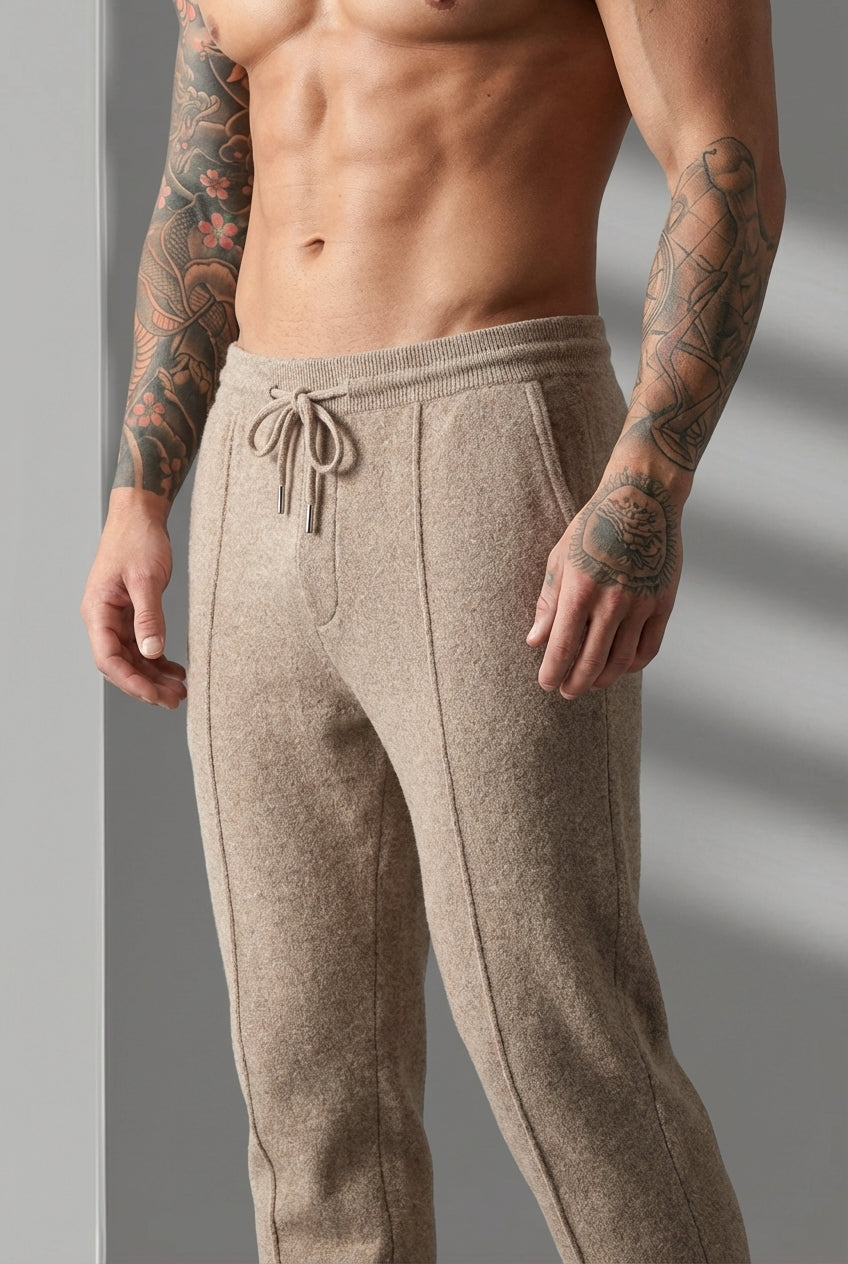 Pantalón Cloud Merino - Beige
