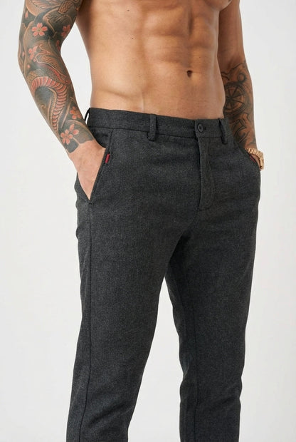 Pantalones Luca Slim Fit - Negro