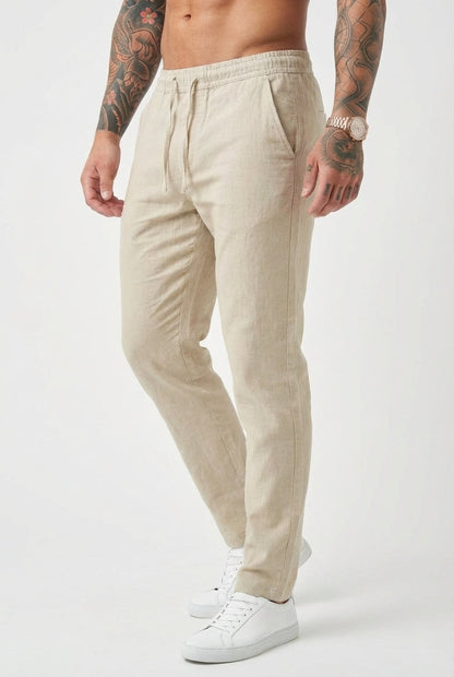 Pantalones de lino Coastal Ease