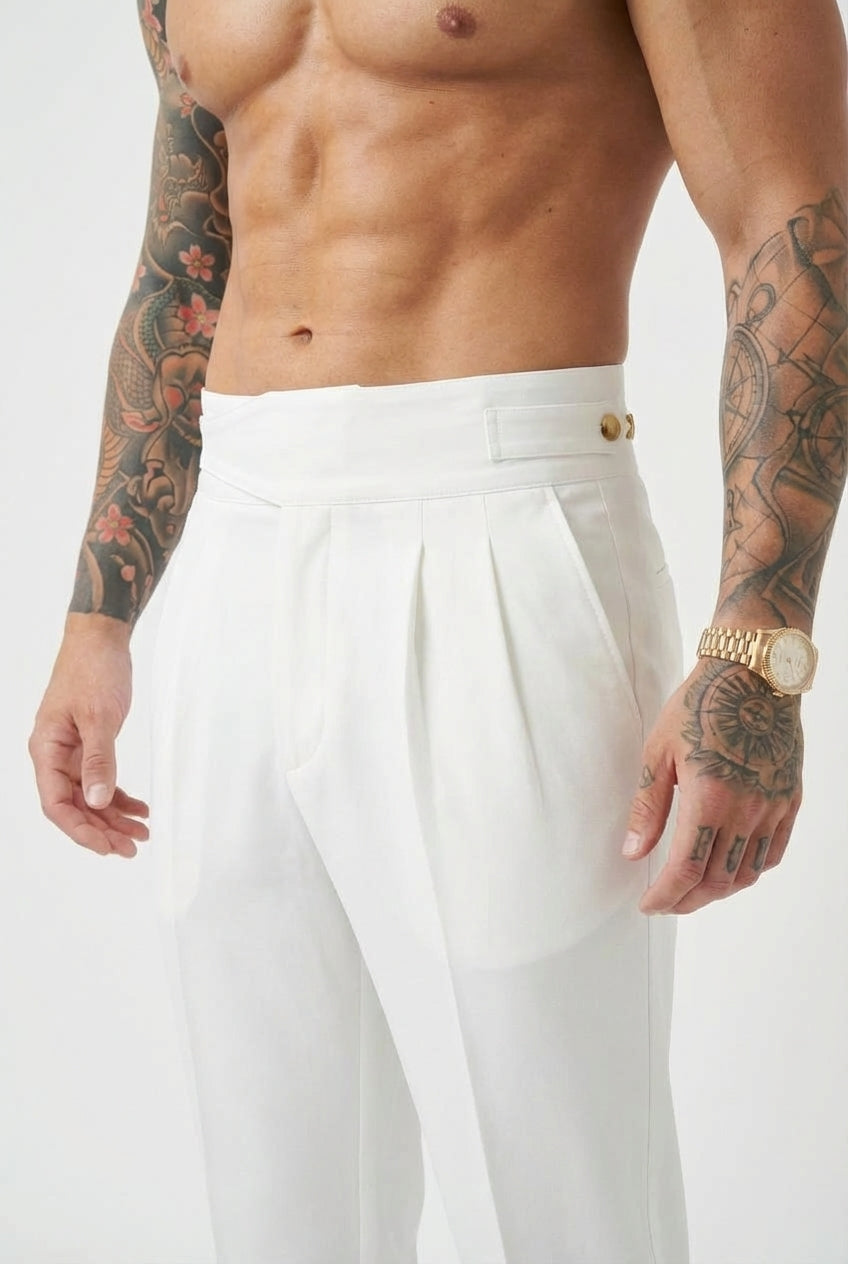 Pantalones Lockhart - Blanco