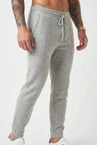 Pantalones Cloud Merino - Gris claro