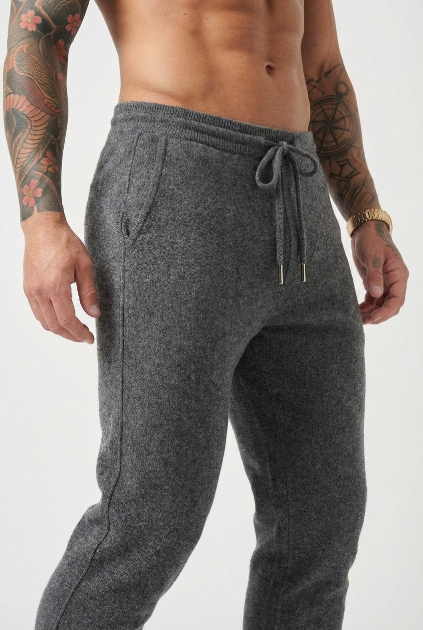 Pantalones Cloud Merino - Gris oscuro