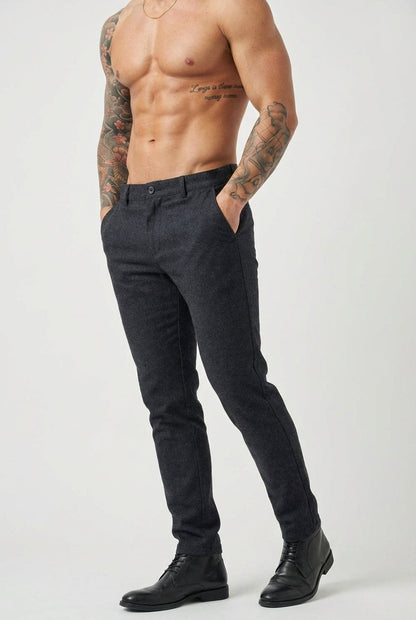 Pantalones Luca Slim Fit - Azul
