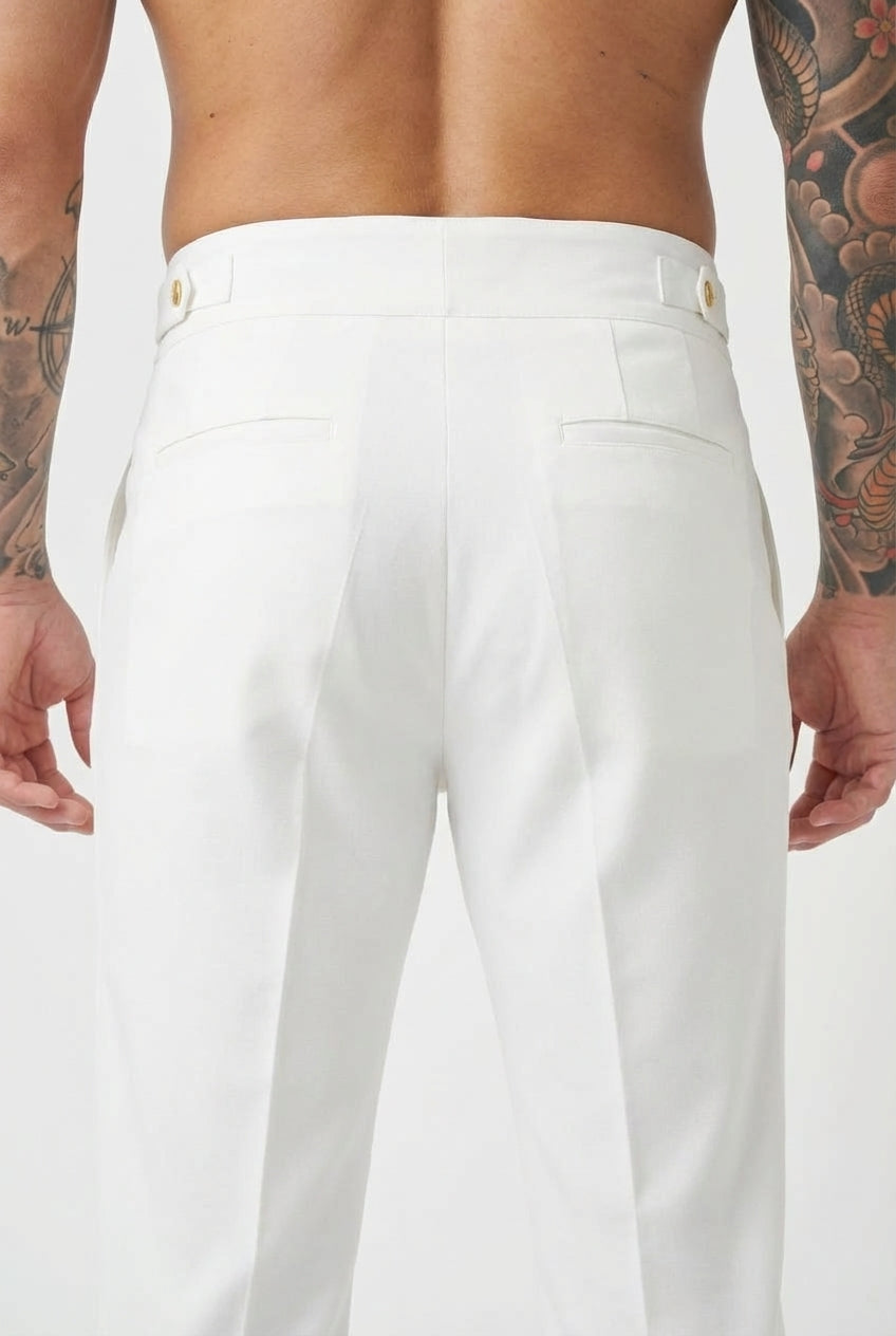 Pantalones Lockhart - Blanco