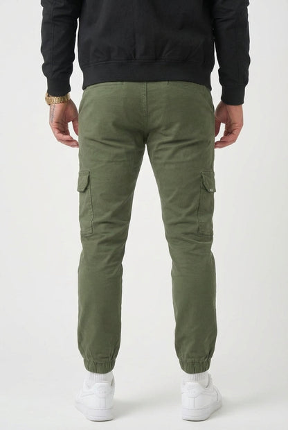 Pantalón Jogger Cargo Confort - Verde Militar